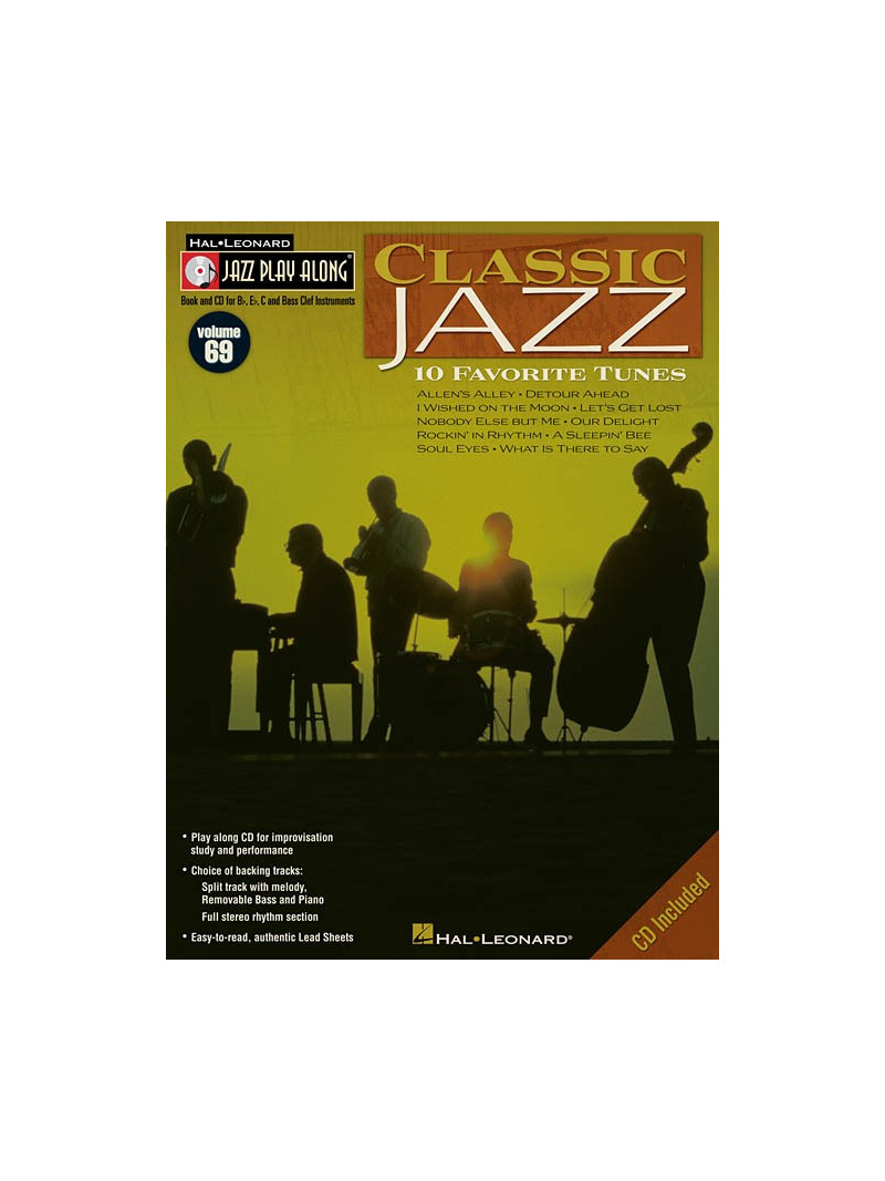 Jazz Play-Along Volume 69: Classic Jazz (book/CD)