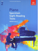 ABRSM Piano: Specimen Sight-Reading Tests, Grade 2