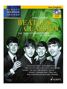 Beatles Classics For Saxophone (book/CD Play-Along)