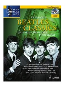Beatles Classics For Tenor Saxophone (book/CD Play-Along)