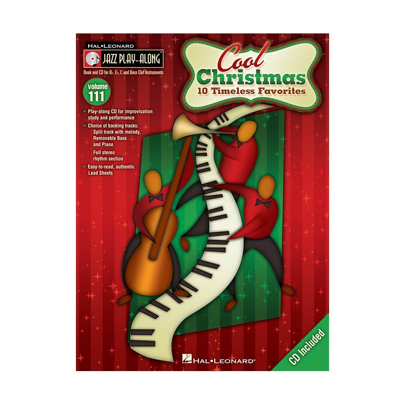 Jazz Play-Along vol.111: Cool Christmas (book/CD)