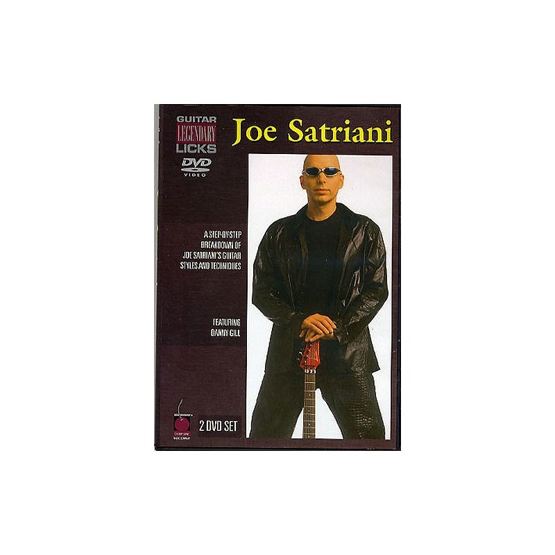 joe satriani Guitar Legendary Licks DVD www.birdlandjazz.it