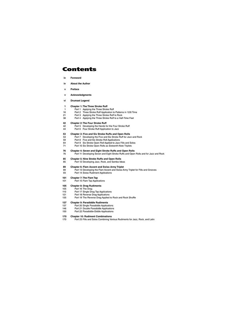 Drumset Method – Groovin' with Rudiments