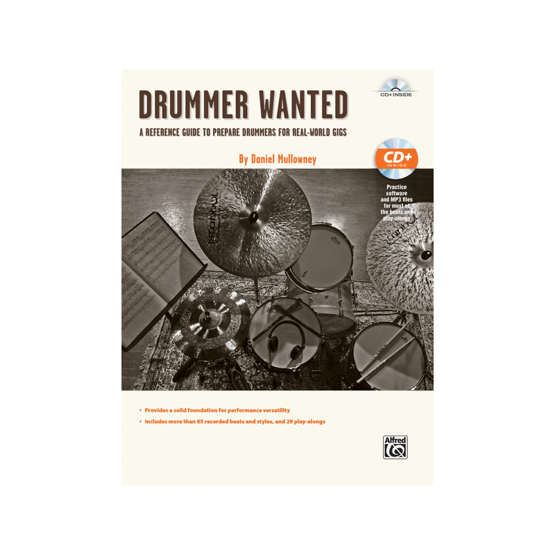 Drummer Wanted (book/CD MP3)