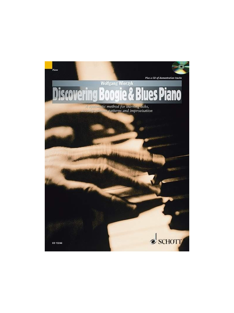 Discovering Boogie & Blues Piano Method (book/CD)