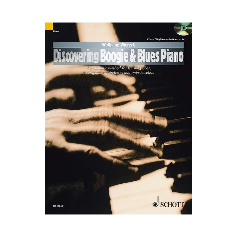 Discovering Boogie & Blues Piano Method (book/CD)