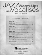Jazz Warm-ups and Vocalises (book/CD)