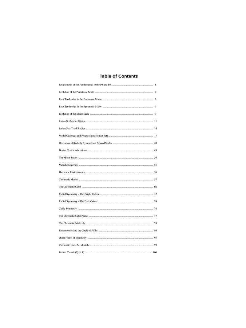 Modalogy - Scales, Modes & Chords