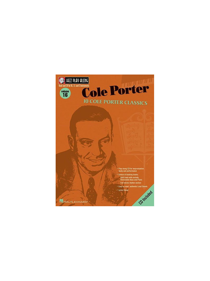 Jazz Play-Along Volume 16: Cole Porter Classics (book/CD)
