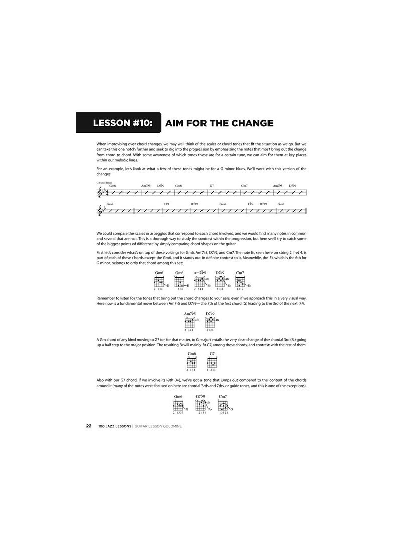 Goldmine : 100 Jazz Lessons (book/2 CD)