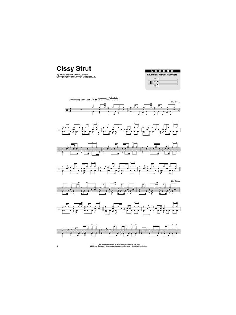 Funk: Drum Play-Along Volume 5 (book/CD)