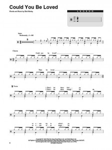 Bob Marley: Drum Play-Along Volume 25 (book/CD)