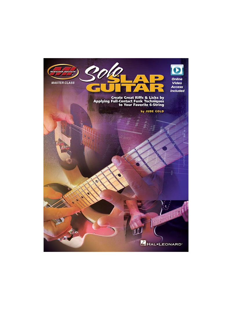 Solo Slap Guitar (book/Online Video)