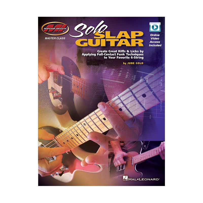 Solo Slap Guitar (book/Online Video)