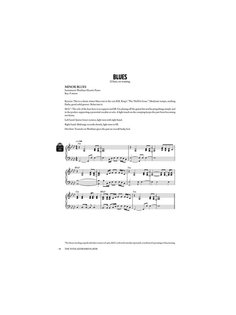 The Total Keyboard Player (book/CD)