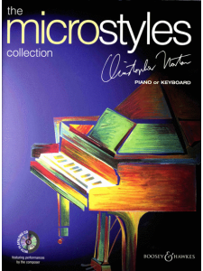 The Microstyles Collection (book/CD)