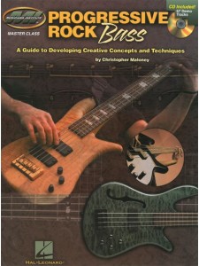Progressive Rock Bass (book/CD)