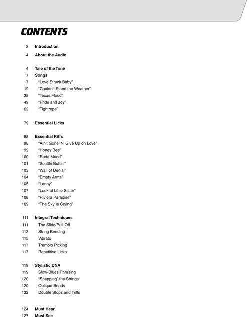 Play like Stevie Ray Vaughan (book/Audio Online)