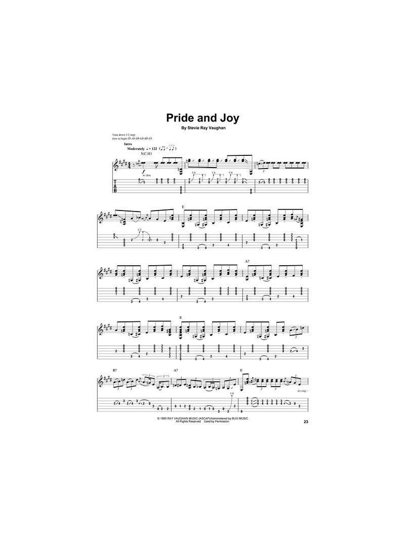 More Stevie Ray Vaughan: Guitar Play-Along Volume 140 (book/CD)