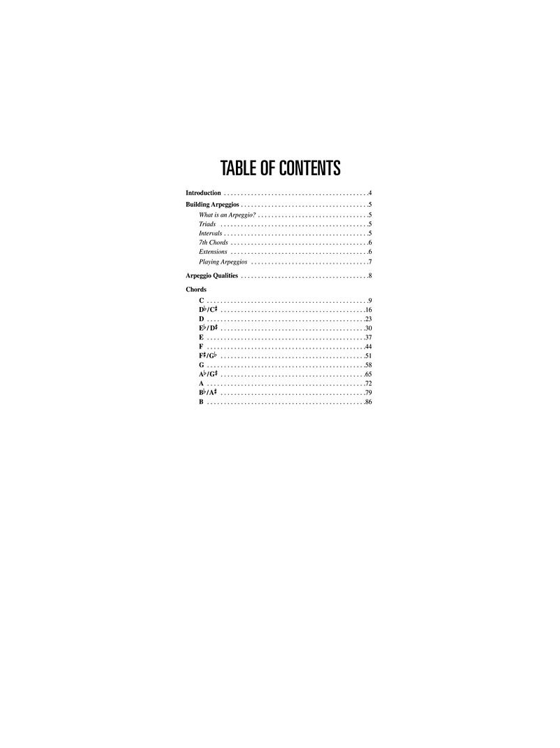 Hal Leonard Bass Method: Bass Arpeggio Finder
