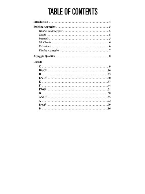 Hal Leonard Bass Method: Bass Arpeggio Finder
