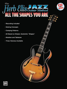 Jazz Guitar Method-All the Shapes You Are (book/CD)