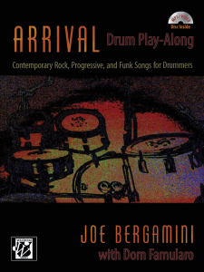 Arrival: Drum Play-Along (book/MP3 Video)