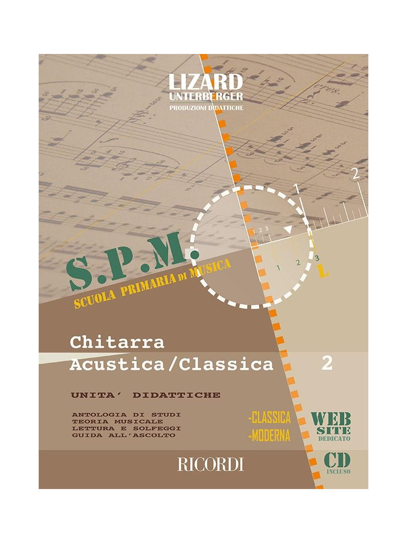 Scuola Primaria di Musica: chitarra acustica / classica 2 - Unita' didattiche (libro/CD)
