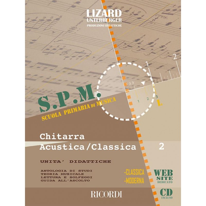 Scuola Primaria di Musica: chitarra acustica / classica 2 - Unita' didattiche (libro/CD)