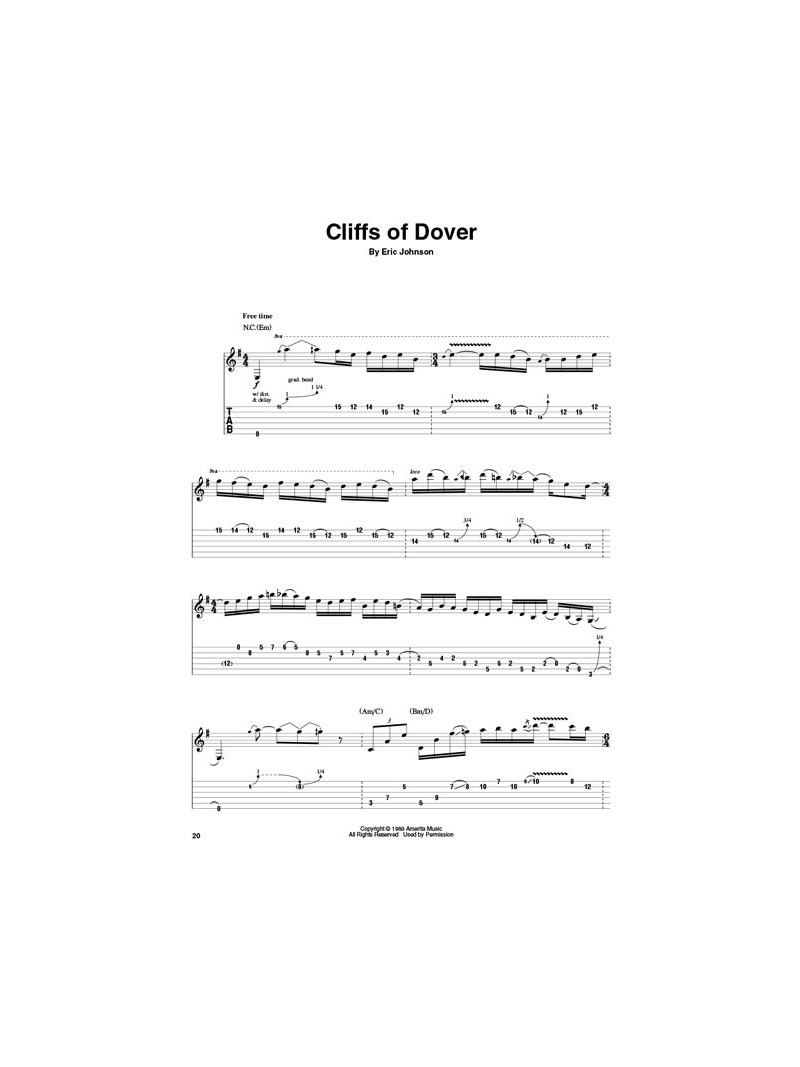 Eric Johnson: Guitar Play-Along Volume 118 (book/CD)