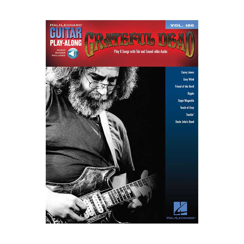 Grateful Dead: Guitar Play-along Volume 186 (book/Audio Online)