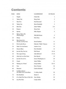 25 Great Sax Solos (book/CD)