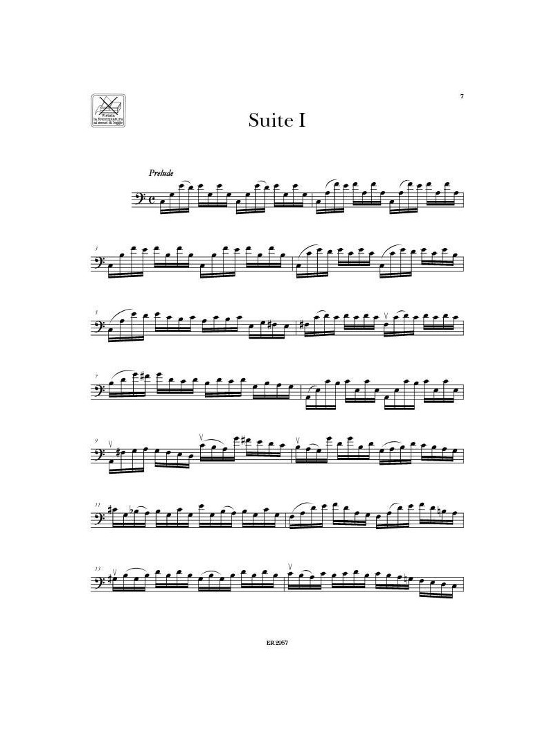 Sei Suite - Per Violoncello solo