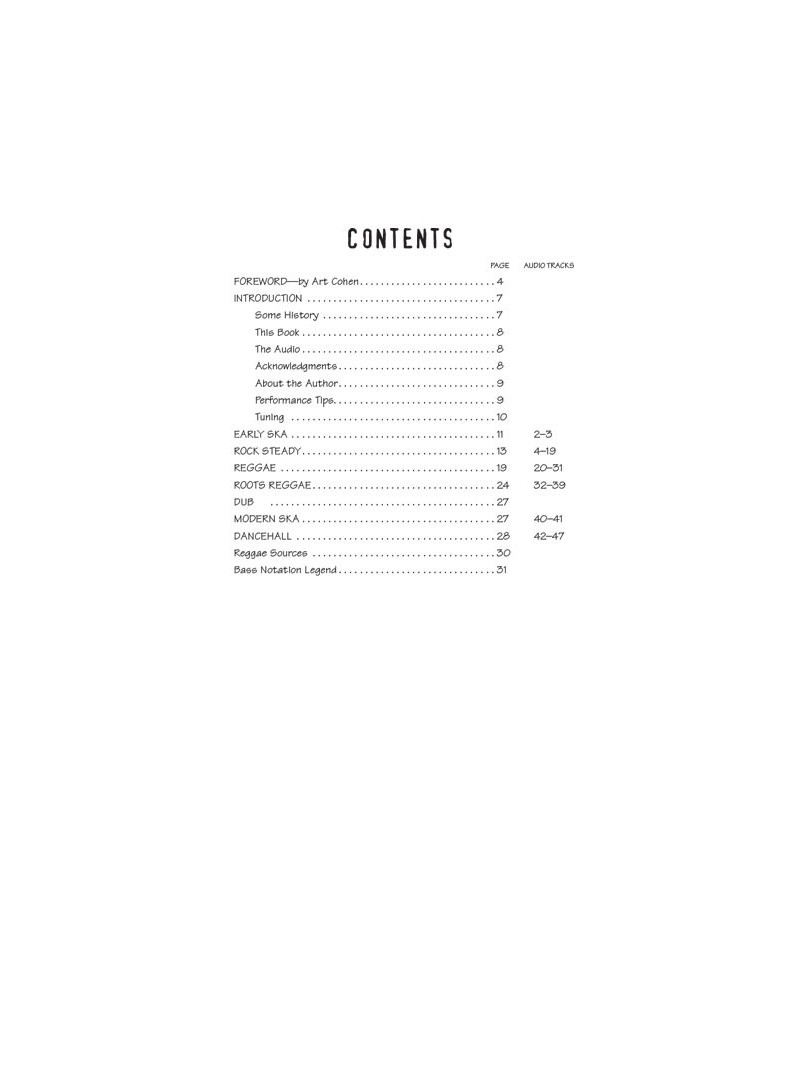 Reggae Bass (book/CD)