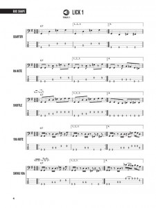 Hal Leonard Bass Method: Bass Licks (book/CD)