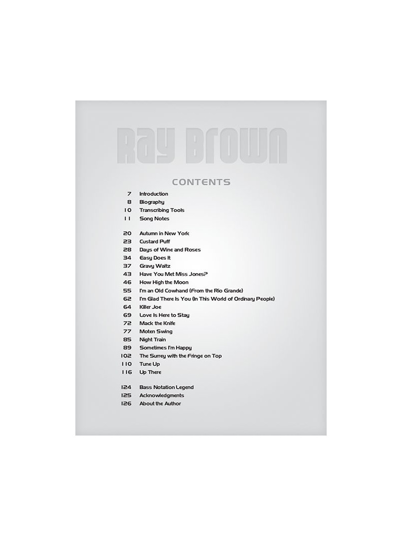 Ray Brown – Legendary Jazz Bassist