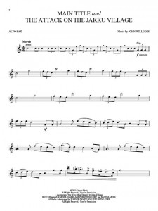 StarWars: The Force Awakens -Alto Sax (book/Audio Online)