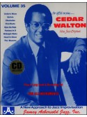 Aebersold 35: Cedar Walton (book/CD play-along)