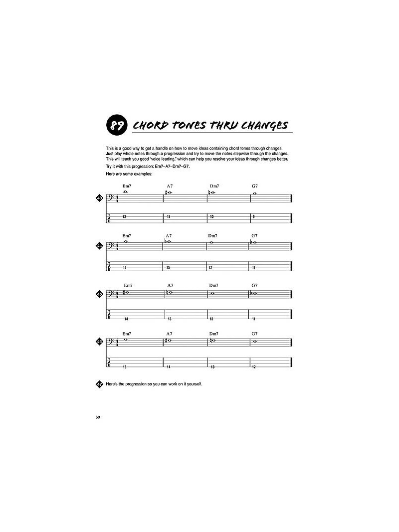 101 Bass Tips (book & CD)