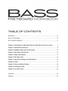 Bass Fretboard Workbook