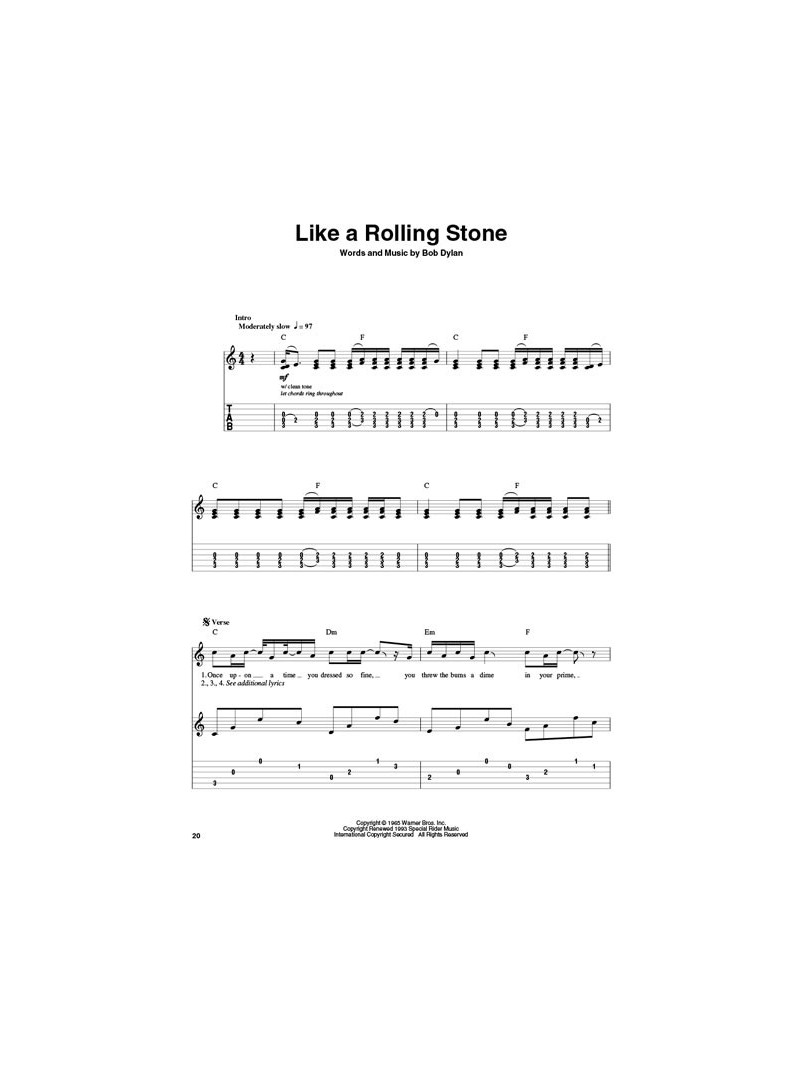 Bob Dylan: Guitar Play-Along Volume 148 (book/CD)
