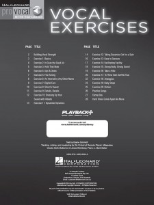Pro-Vocal: Vocal Exercises (book/CD)