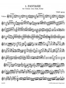 Twelve Fantasias for Violin Without Bass, 1735