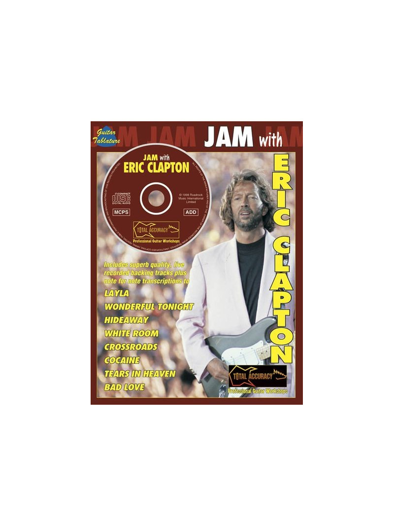 Jam with Eric Clapton (book/CD play-along)