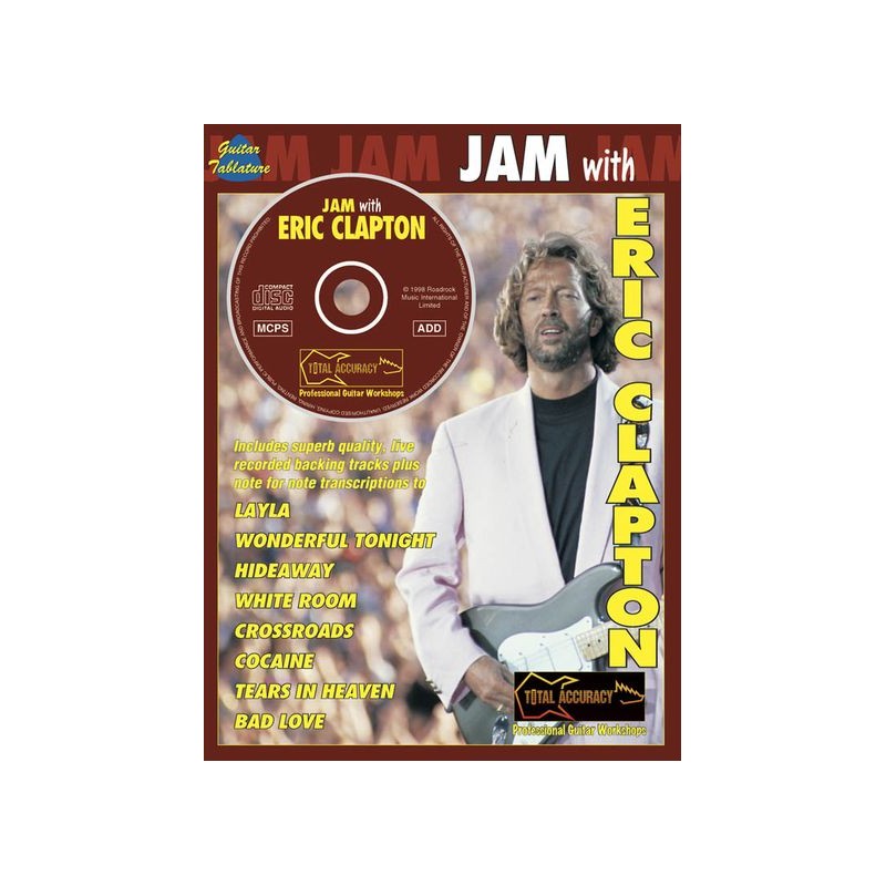 Jam with Eric Clapton (book/CD play-along)