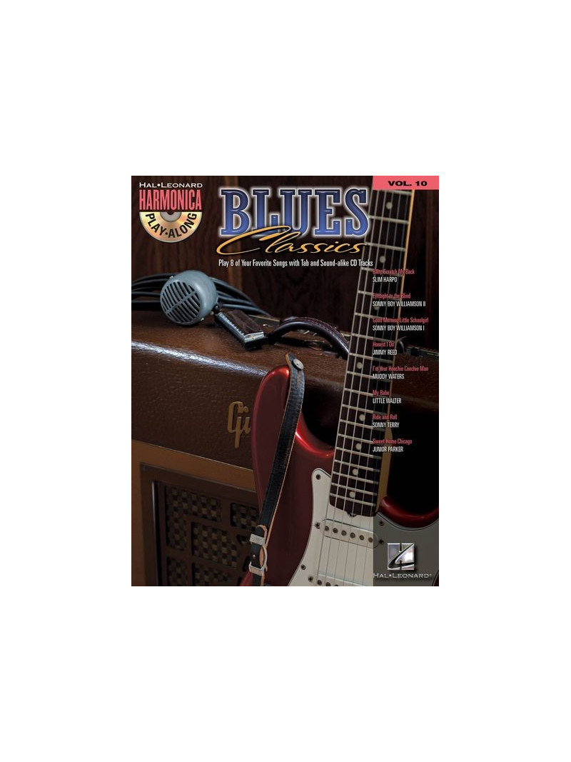 Blues Classics: Harmonica Play-Along Volume 10 (book/CD)