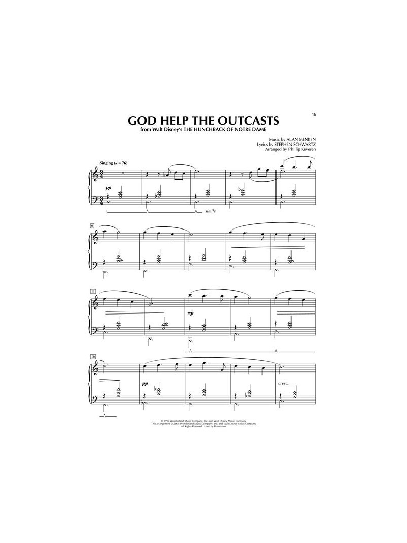 Disney Songs for Classical Piano