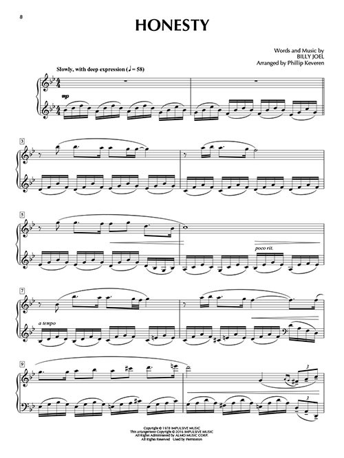 Billy Joel for Classical Piano