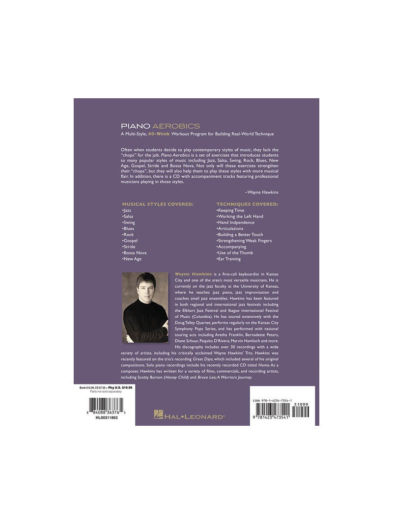 Piano Aerobics (book/CD)