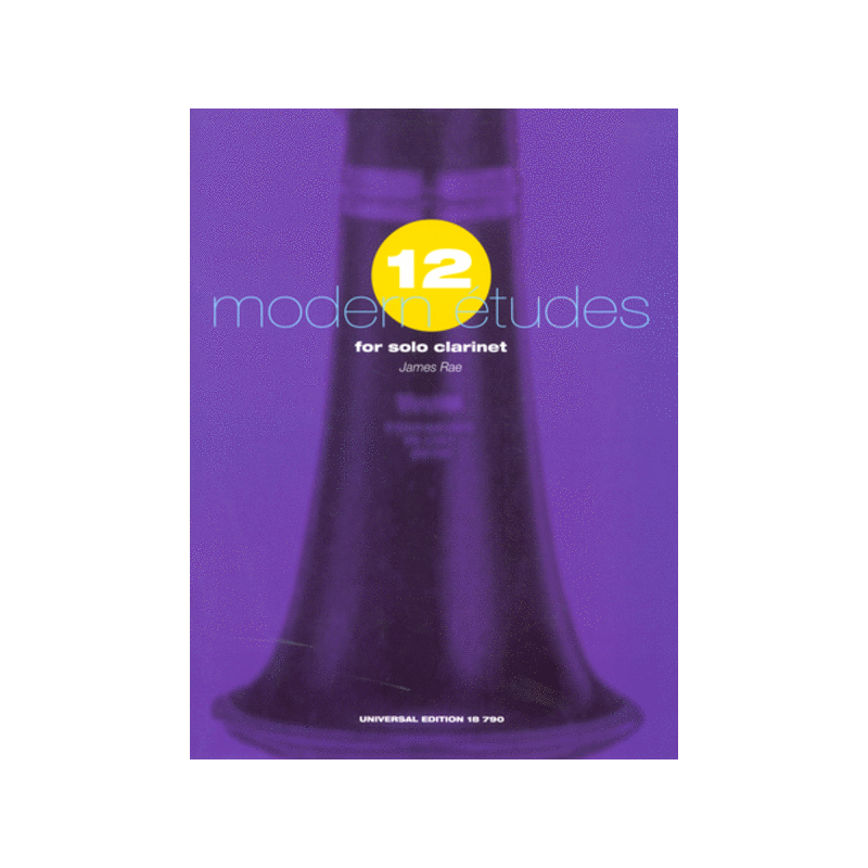 12 Modern Etudes - For Solo Clarinet